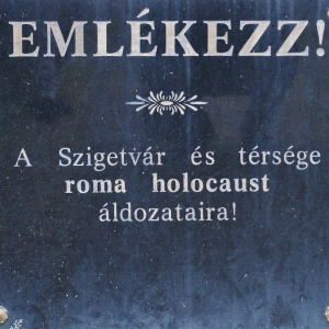 Roma holokauszt emlékmű, Szigetvár
